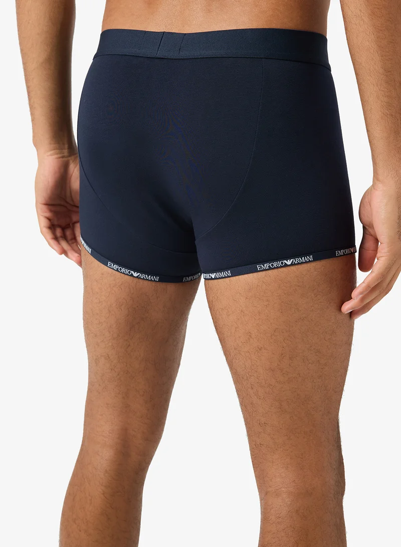 EMPORIO ARMANI  2 Pack Of Logo Boxers for Men | Best Price UAE